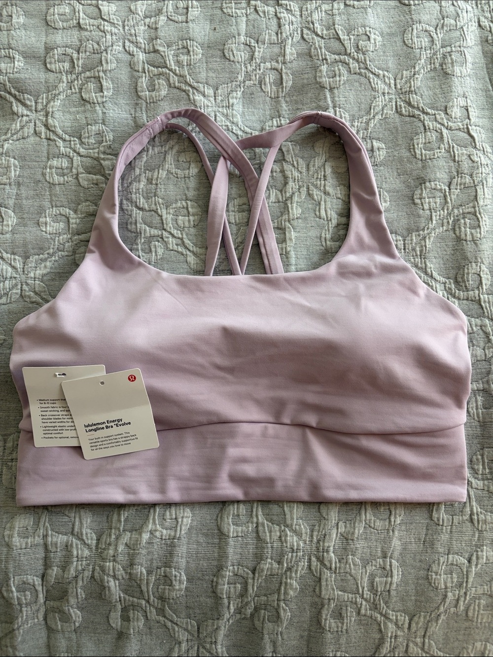 Lululemon Energy Longline Bra Evolve
